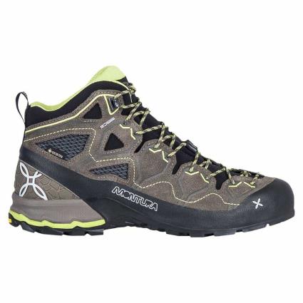 Botas Caminhada Yaru Tekno Goretex EU 43 1/2 Castoro / Lime Green