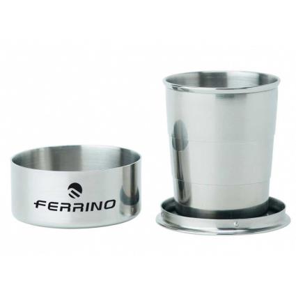 Stainless Steel Folding Cup One Size Black