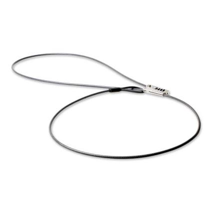 Sliding Cable Lock One Size Black