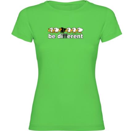 Camiseta De Manga Curta Be Different Climb S Light Green
