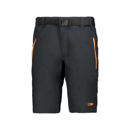 Calça Shorts Bermuda 6 Years Anthracite / Flash Orange