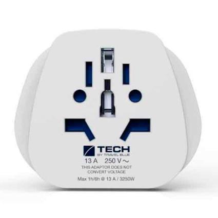 Adaptador De Viagem Do Mundo Para A Europa 2 Unidades One Size White