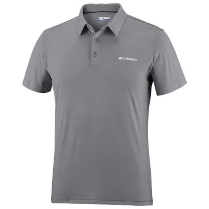 Camisa Polo De Manga Curta Triple Canyon Tech L  Grey Heather