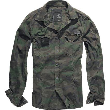Camisa Manga Comprida Slim 3XL Woodland