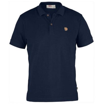 Fjällräven Camisa Polo De Manga Curta Övik M Navy