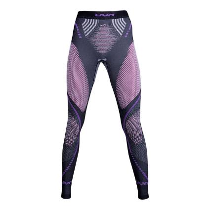 Leggings Evolutyon XS Anthracite Melange / Raspberry / Purple