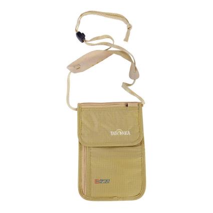 Skin Neck Pouch Rfid B One Size Natural