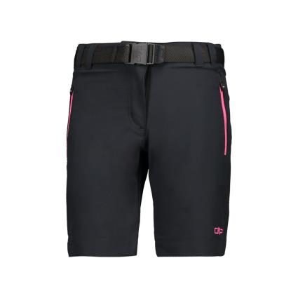 Calça Shorts Bermuda 5 Years Anthracite / Buganvilla