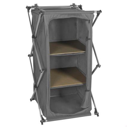 Guarda-roupa Dobrável Camping One Size Grey
