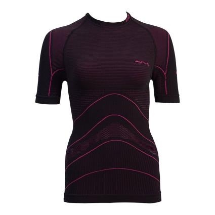 Camisola Interior Manga Curta Nexus Active I Black / Red