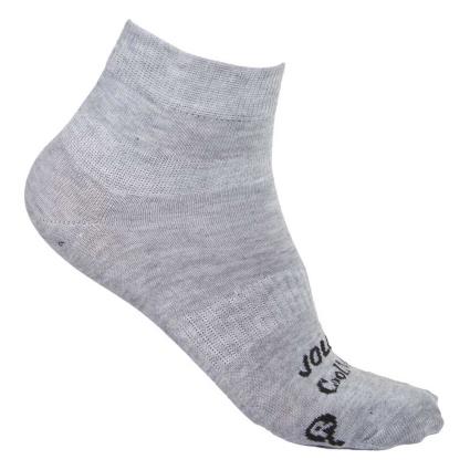 Meias Coolmax Low 2 Pares EU 35-38 Vigore Grey