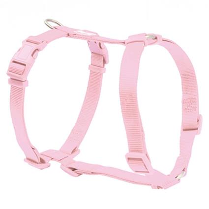Arnês Nylon Basic 25 mm x 70-90 cm Pink