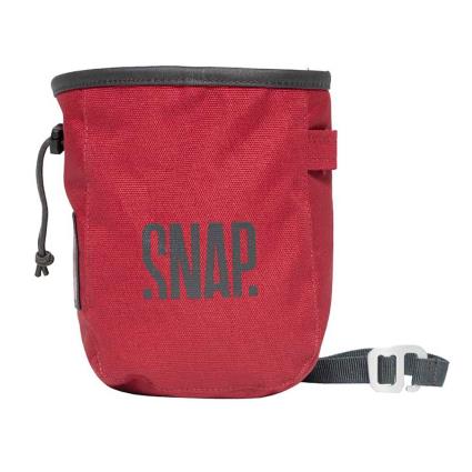 Zip Chalk Bag Pocket One Size Red