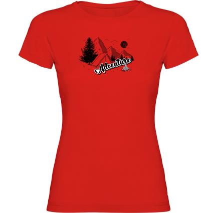 Camiseta De Manga Curta Adventure L Red