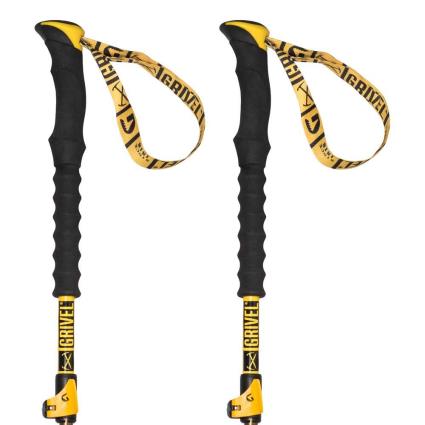 Poloneses Trail Vario 112-130 cm Black