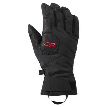 Luvas Bitterblaze Aerogel Goretex S Black / Tomato