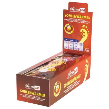 Foot Warmer 10 Units EU 43-46 Red