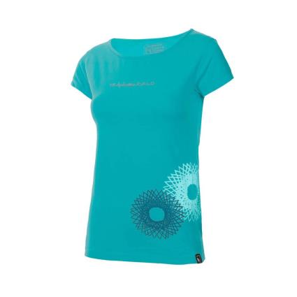 Camiseta De Manga Curta Radiant XS Greenish Blue