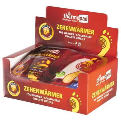 Toe Warmer 10 Units One Size Red