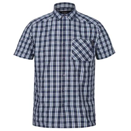 Camisa Manga Curta Mindano V S Dark Denim