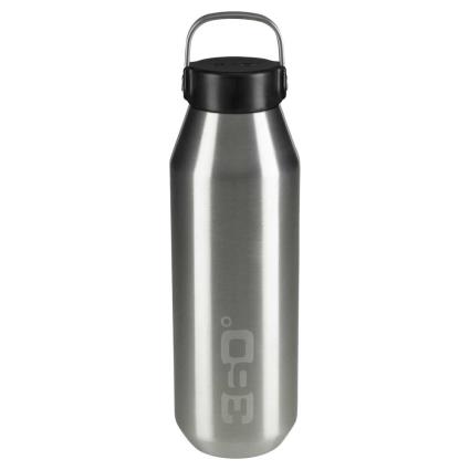 Isolado Boca Estreita 750ml One Size Silver