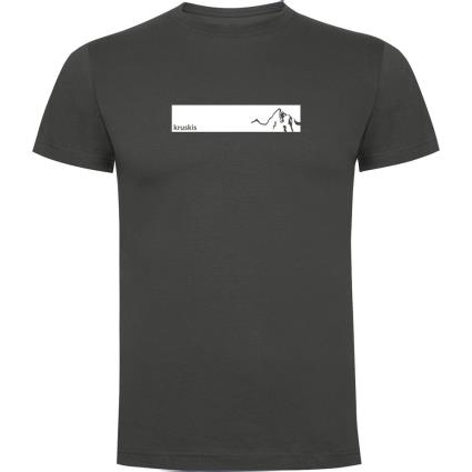 Camiseta De Manga Curta Mountain Frame L Dark Grey