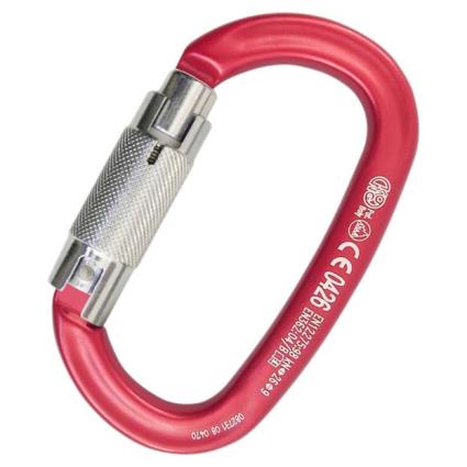 Mosquetão Ovalone Twist Lock One Size Red