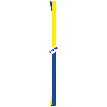 Flow 160 x 5 cm Blue / Yellow