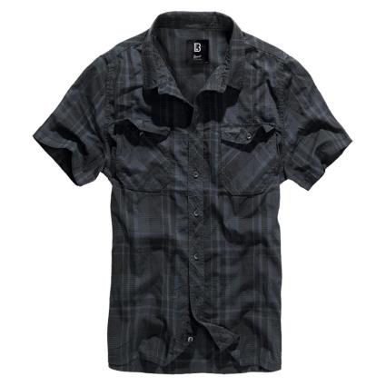 Camisa Manga Curta Roadstar 2XL Black / Blue