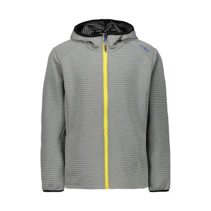 Lã Com Capuz Jacket 6 Years Grey Melange