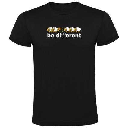 Camiseta De Manga Curta Be Different Climb XL Black