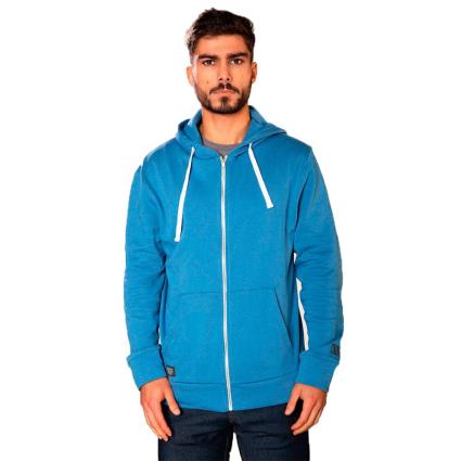 Moletom Com Zíper L Steel Blue