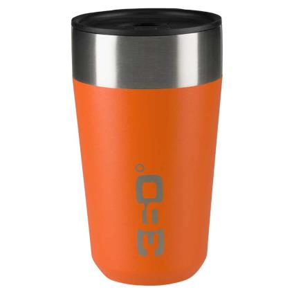 Isolado Inoxidável Caneca De Viagem Grande One Size Orange