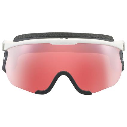 Máscara Esqui Sniper Evo M Clair / Red / Smoke White Shiny / Black / White