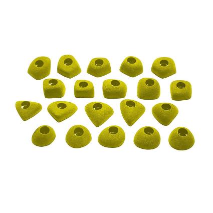 Footholds Set 1 Bolt On One Size Yellow