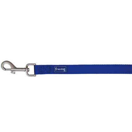 Coleira Nylon Basic 20 mm x 120 cm Blue