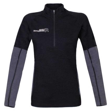 Camiseta De Manga Comprida Moonstone 2XL Caviar Melange / Ebony Melange1