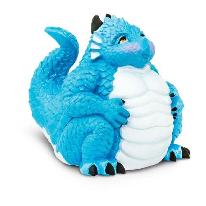 Safari Ltd Figura Do Dragão Puff From 3 Years Blue / White