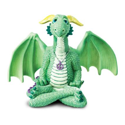 Safari Ltd Figura Do Dragão Da Paz From 3 Years Green