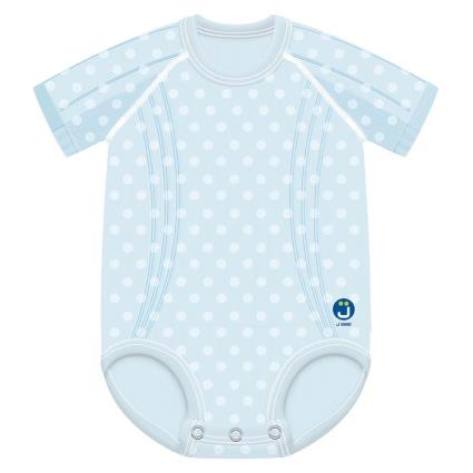 Dryarn 4 Season 0-3 Years Polka Dots Light Blue / White