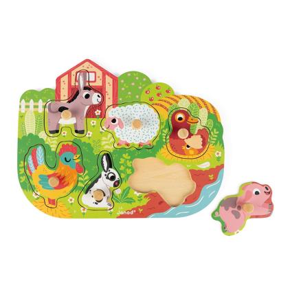 Happy Farm Puzzle 6 Multicolor