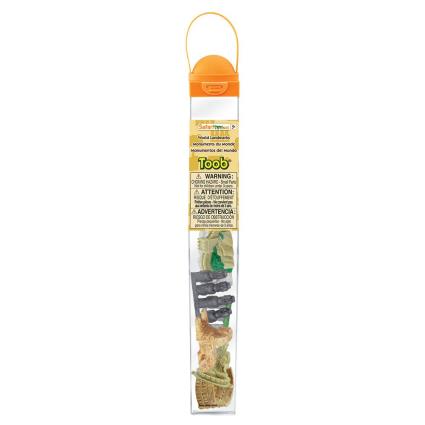 Safari Ltd Marcos Mundiais Figura Toob From 3 Years Multicolor