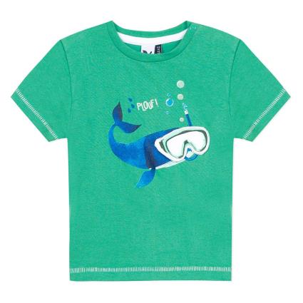 Camiseta De Manga Curta Calvi 12-18 Months Medium Green