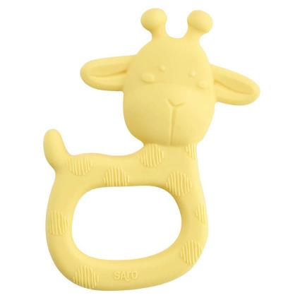 Silicone Para Festa Girafa One Size Yellow