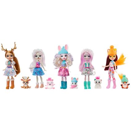 Urso. Rainey Reindeer. Bevy Bunny. Felicity Fox. Sybill Snow Leopard Pristina Polar One Size Multicolour