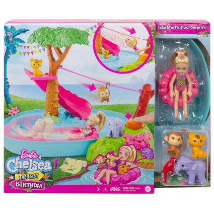 The Lost Birthday Splashtastic Pool Surprise Playset Chelsea One Size Multicolor