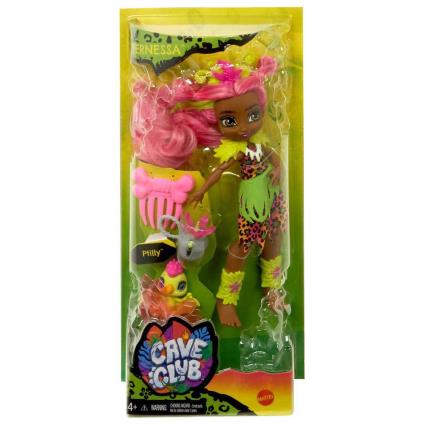 Boneca De Moda Pré-histórica Com Animal De Estimação Dinossauro Fernessa One Size Multicolour