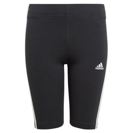 Short Tight Essentials 3 Stripes 140 cm Black / White
