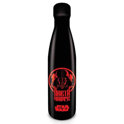 Darth Vader Metal Star Wars 500ml Garrafa One Size Black