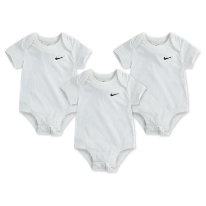 3 Swoosh De Peças 6 Months White